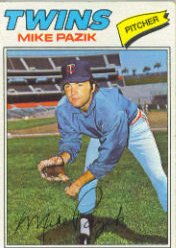 1977 Topps Baseball Cards      643     Mike Pazik